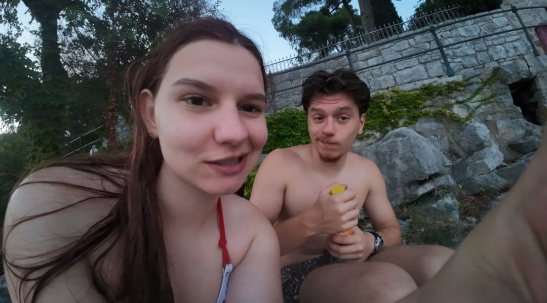 Ičići ljetovanje selfie